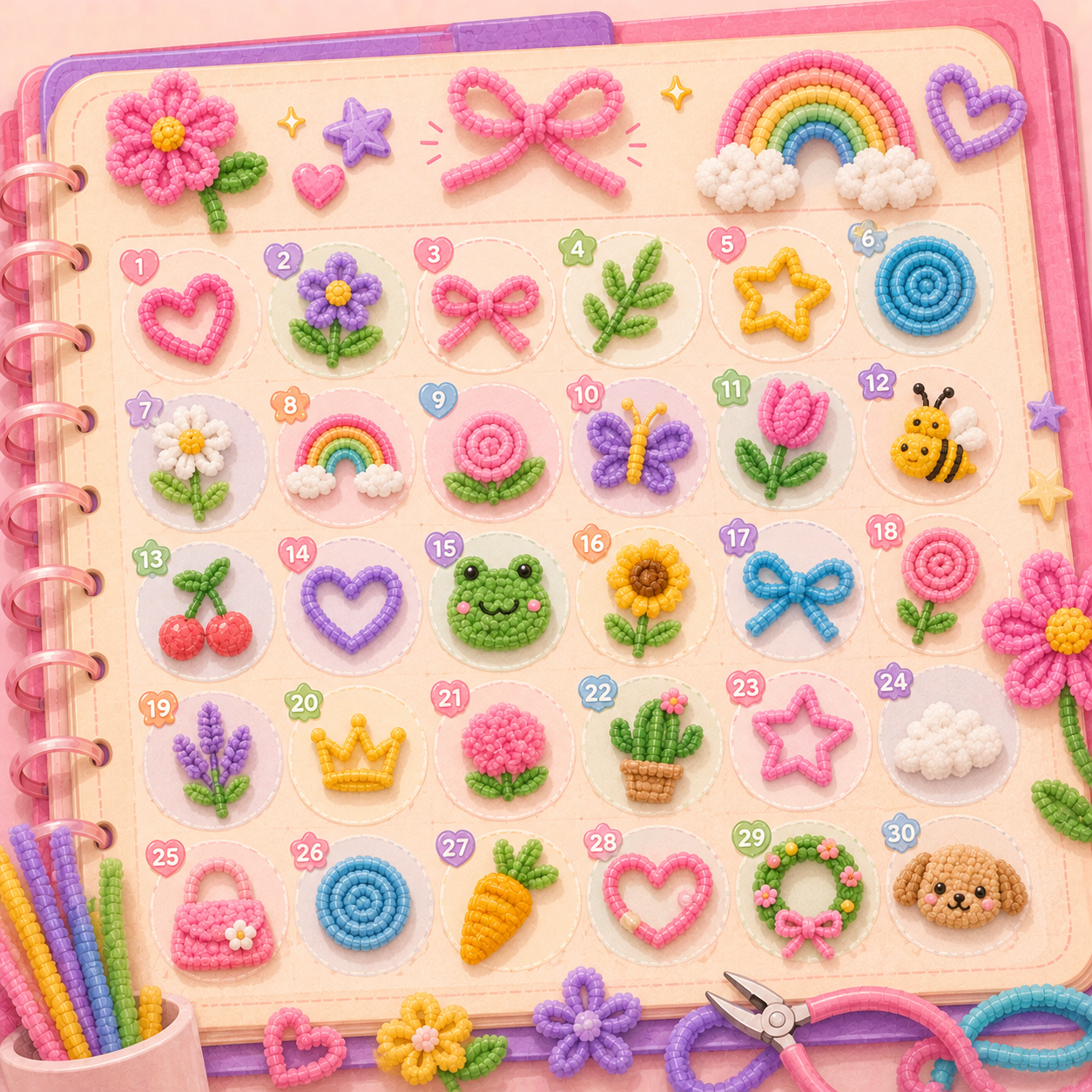 30-Day Pipe Cleaner Craft Challenge
