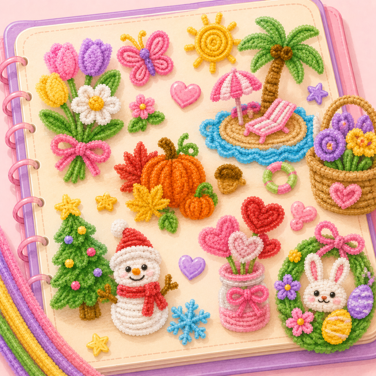 Seasonal Pipe Cleaner Craft Collection