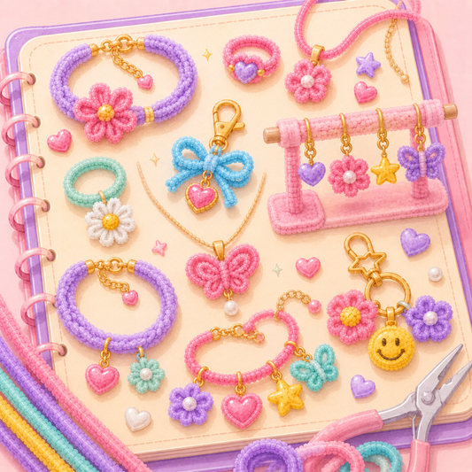 Pipe Cleaner Jewellery & Charm Projects