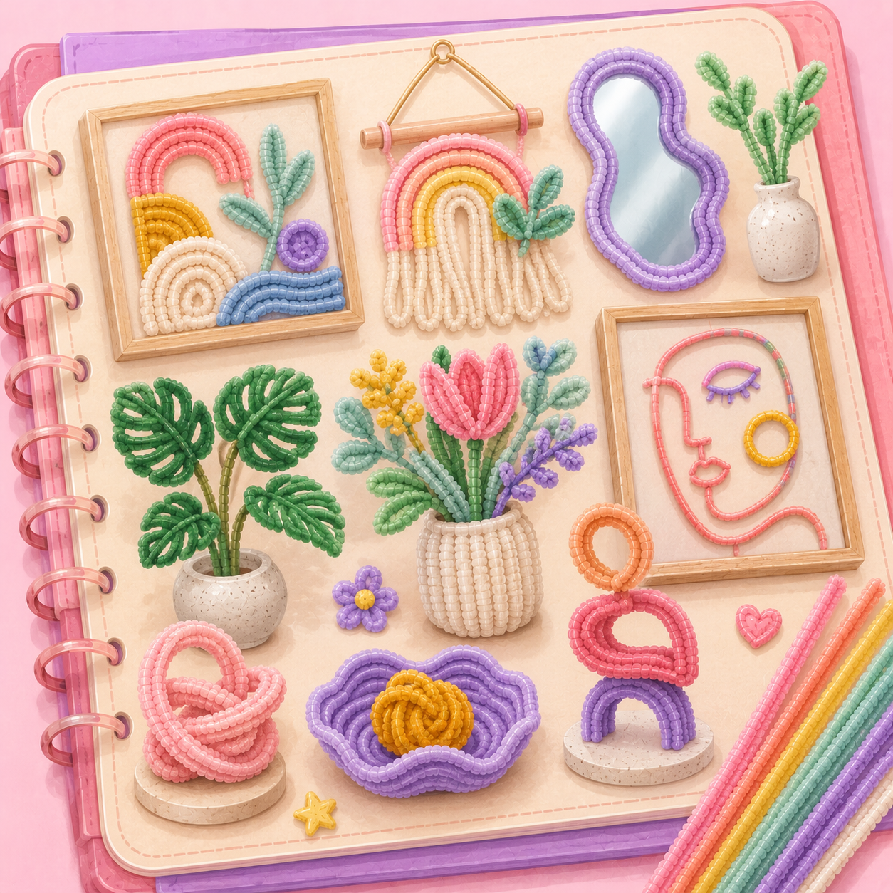 Modern Pipe Cleaner Art Ideas
