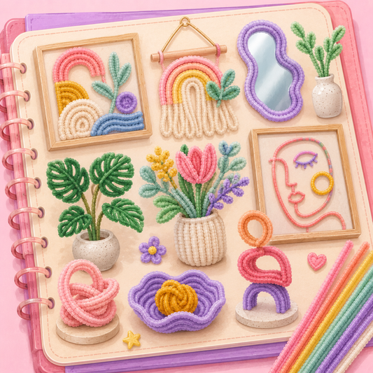 Modern Pipe Cleaner Art Ideas