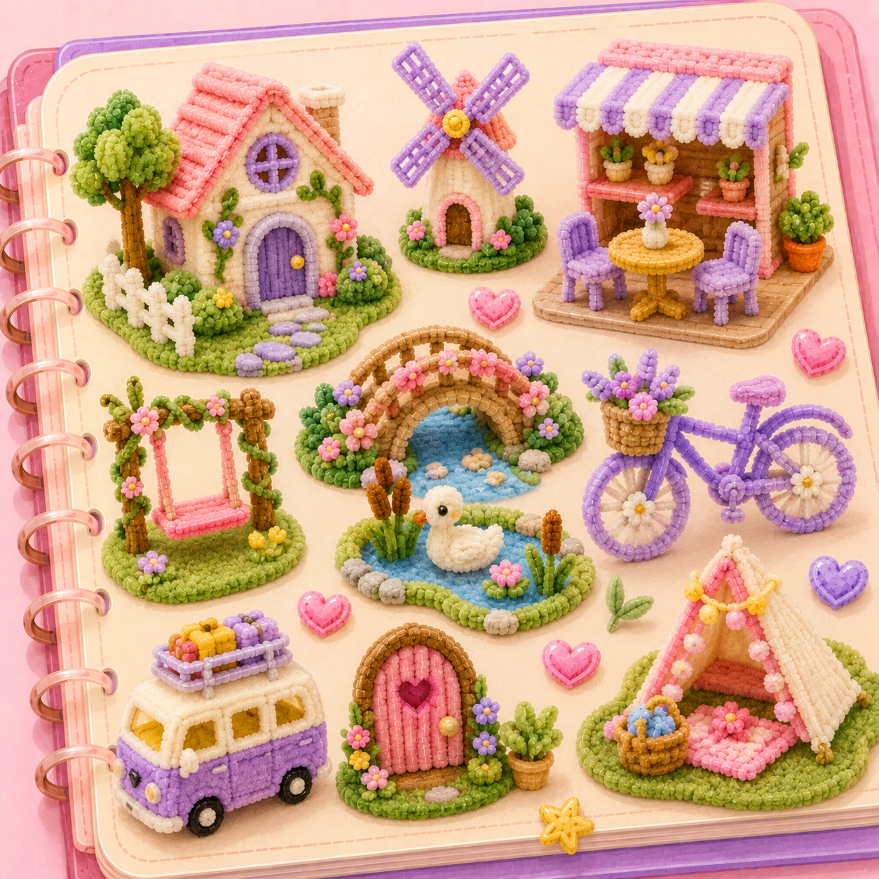 Pipe Cleaner Miniature World Projects