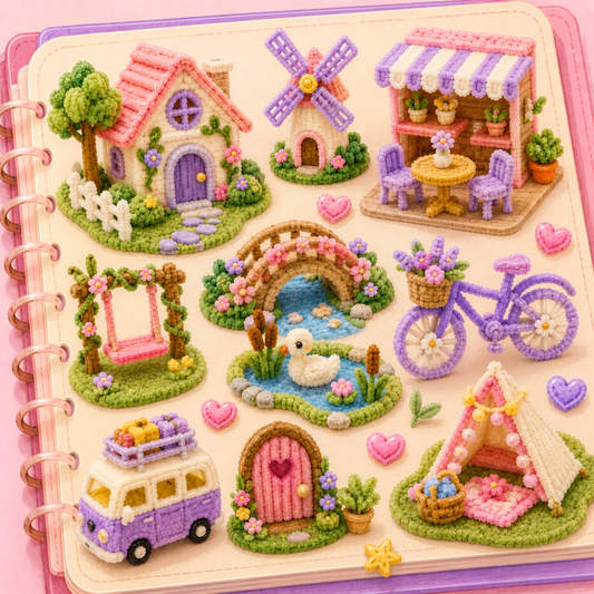 Pipe Cleaner Miniature World Projects