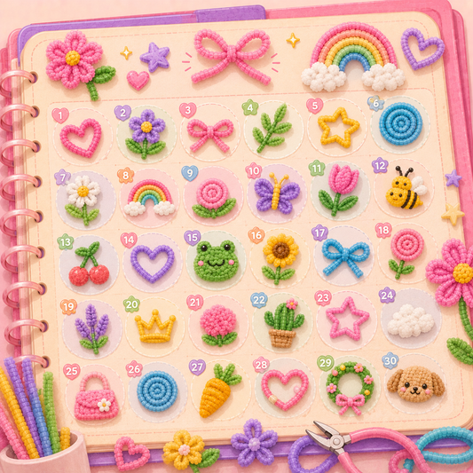 30-Day Pipe Cleaner Craft Challenge