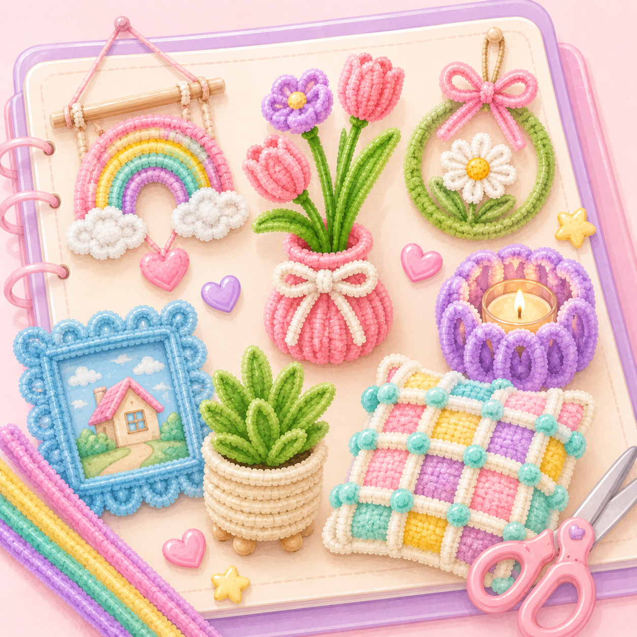 Pipe Cleaner Home Décor Project Pack