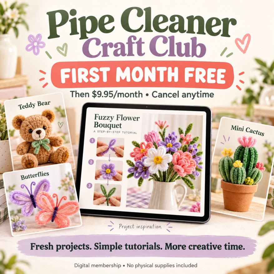 Pipe Cleaner Craft Club