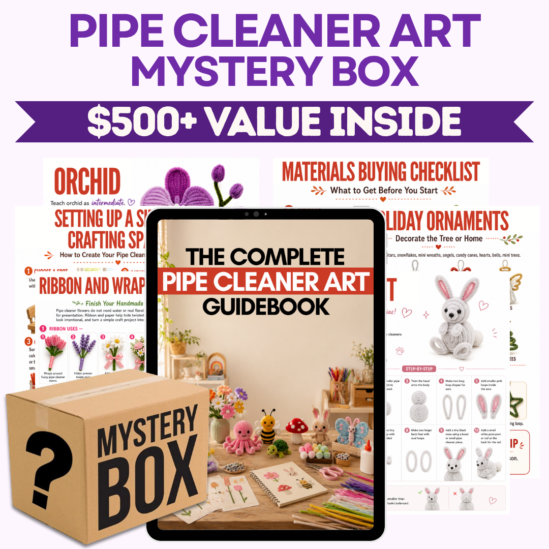 Pipe Cleaner Art Mystery Box