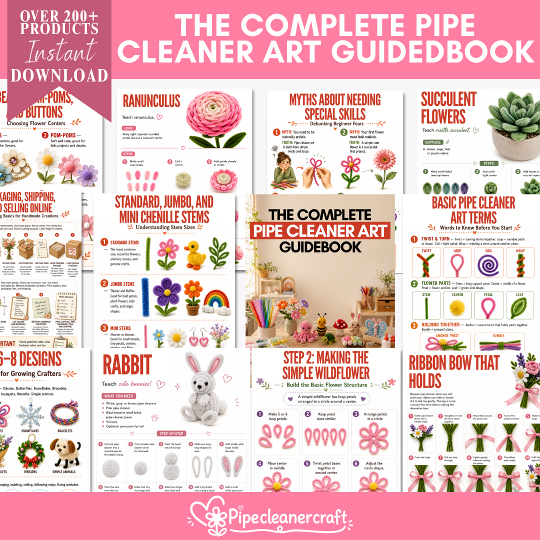 The Complete Pipe Cleaner Art Guidebook
