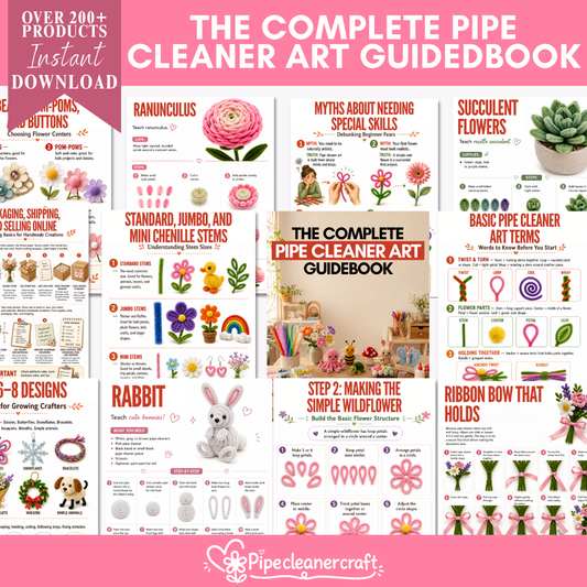 The Complete Pipe Cleaner Art Guidebook